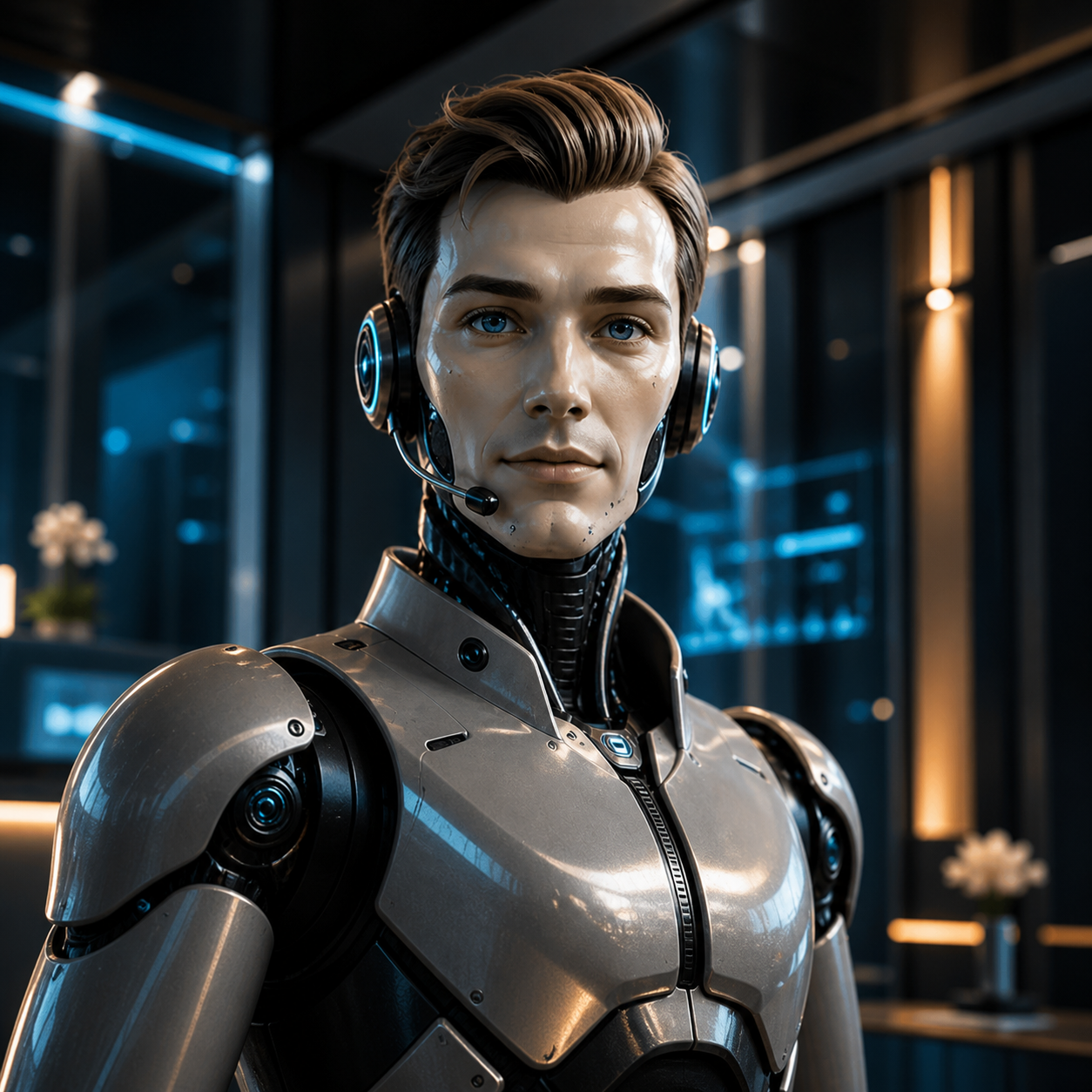 Enzo — MotionFlow's cinematic all-rounder AI receptionist for almost any business