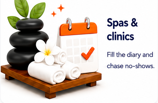 Health clinics — book appointments and reduce front-desk pressure